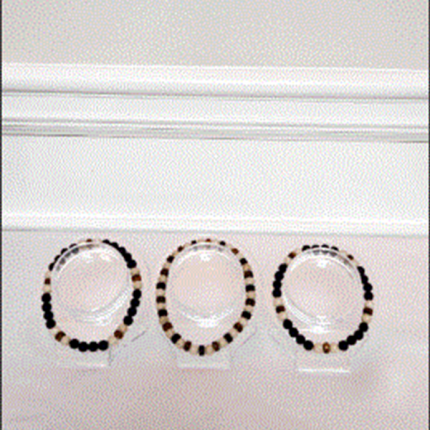 Riverstone, Black Onyx Rondelle, Brown Tiger Eye Rondelle, Black Matte Onyx