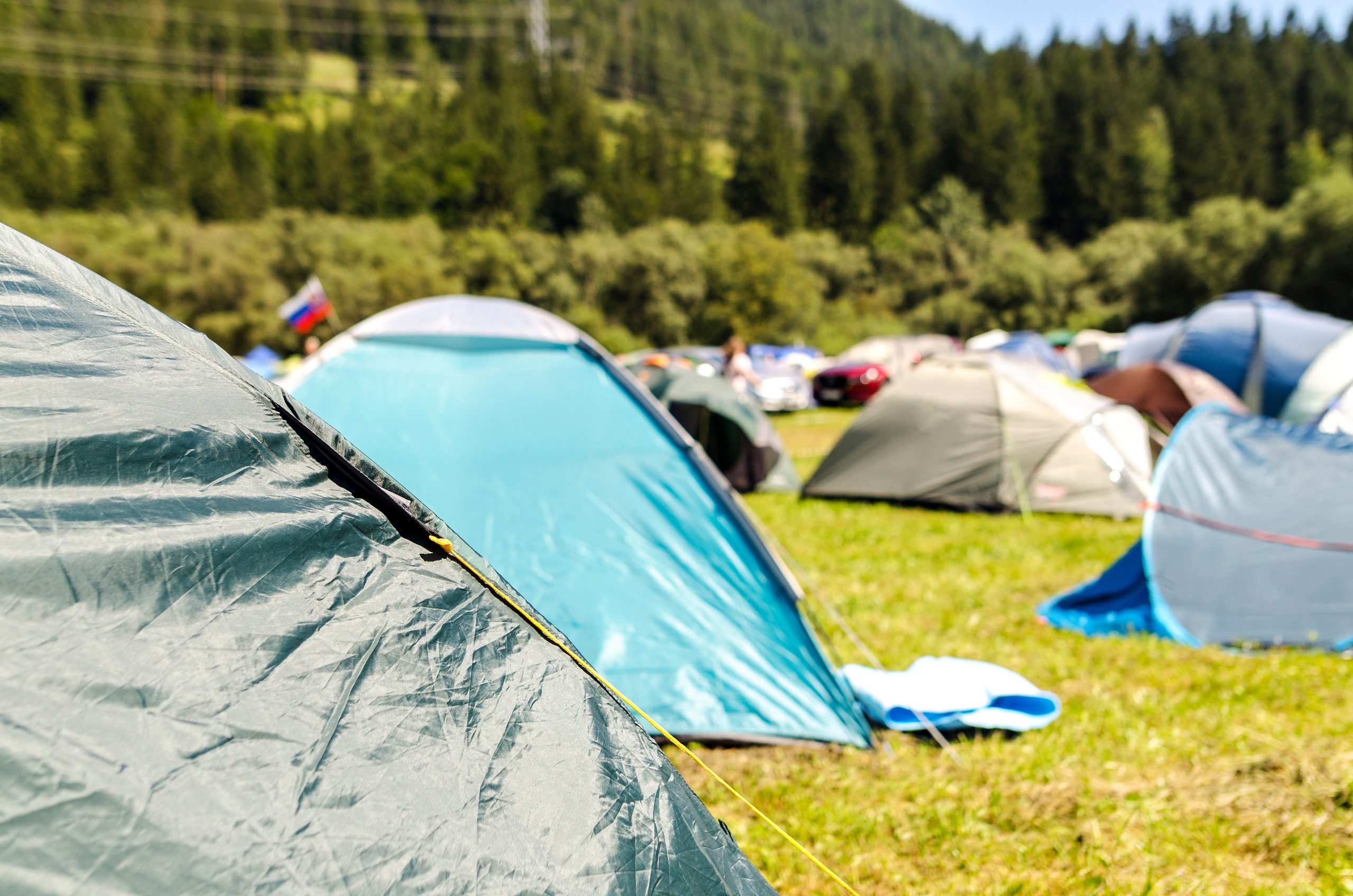 Tents in Campfest, Bratislava 2018